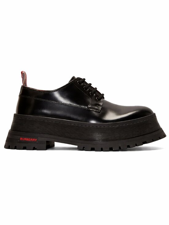 BURBERRY Jefferson Derby Chunky Shoes in Black main image 10